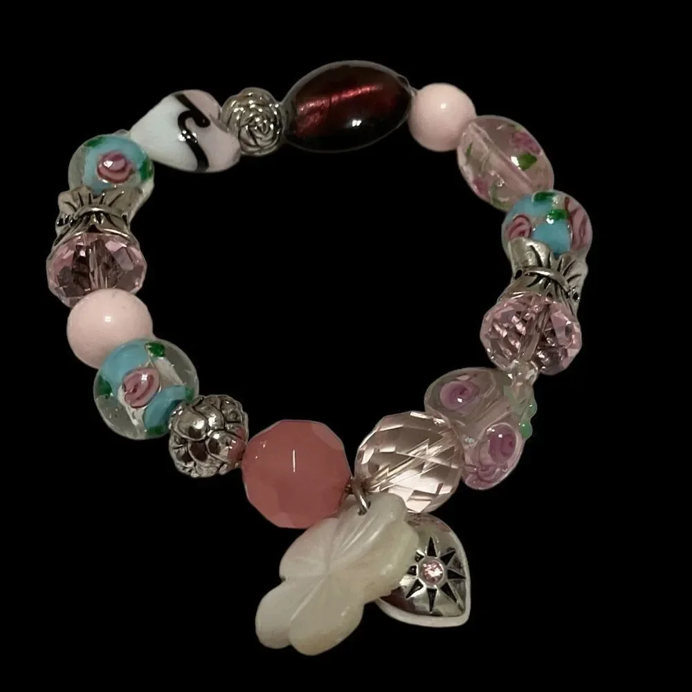 Venetian Glass Bracelet on hold for June 30 Jackie-Cameron